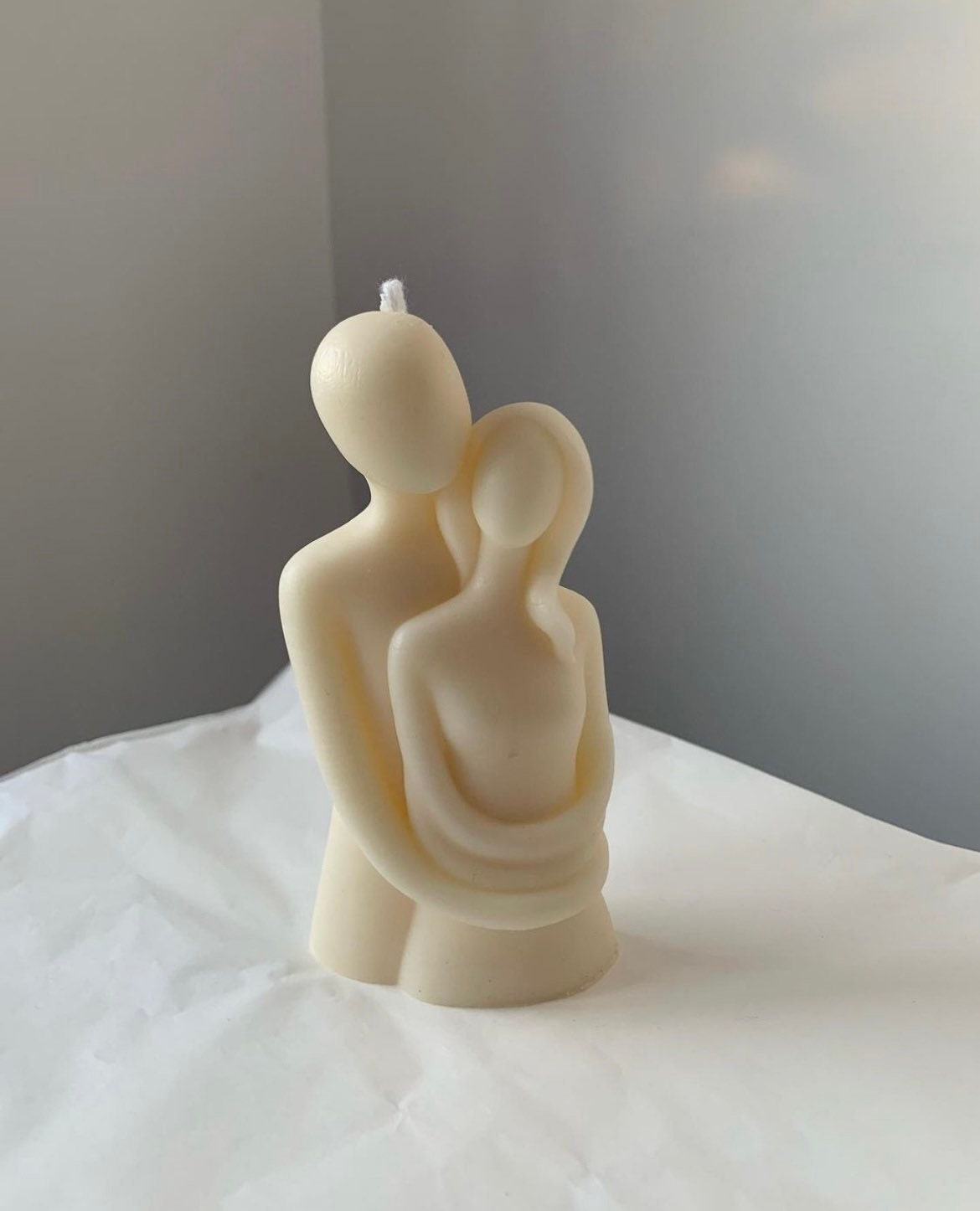 Bougie Couple Amour Noël Cadeau - Candle Love Bio Soja