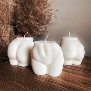 Candle Buttocks Scented Christmas Gift - Candle Booty Bio