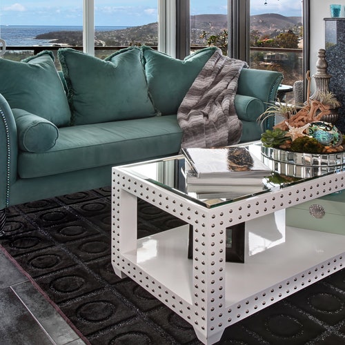 Diamond Head Upholstery Tack in Howlite Natural Stone Etsy