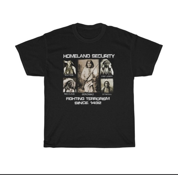 Chief Joseph, Sitting Bull, Geronimo And Red Cloud T-Shirt Chief Joseph, Sitting Bull, Geronimo And Red Cloud T-Shirt