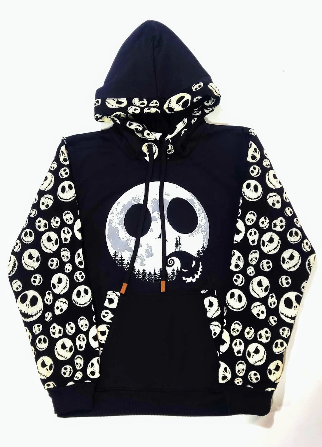 ◇GloGang◇ Nightmare Before Christmas パーカー Disney Nightmare Before Christmas Jack Skellington Big Boys