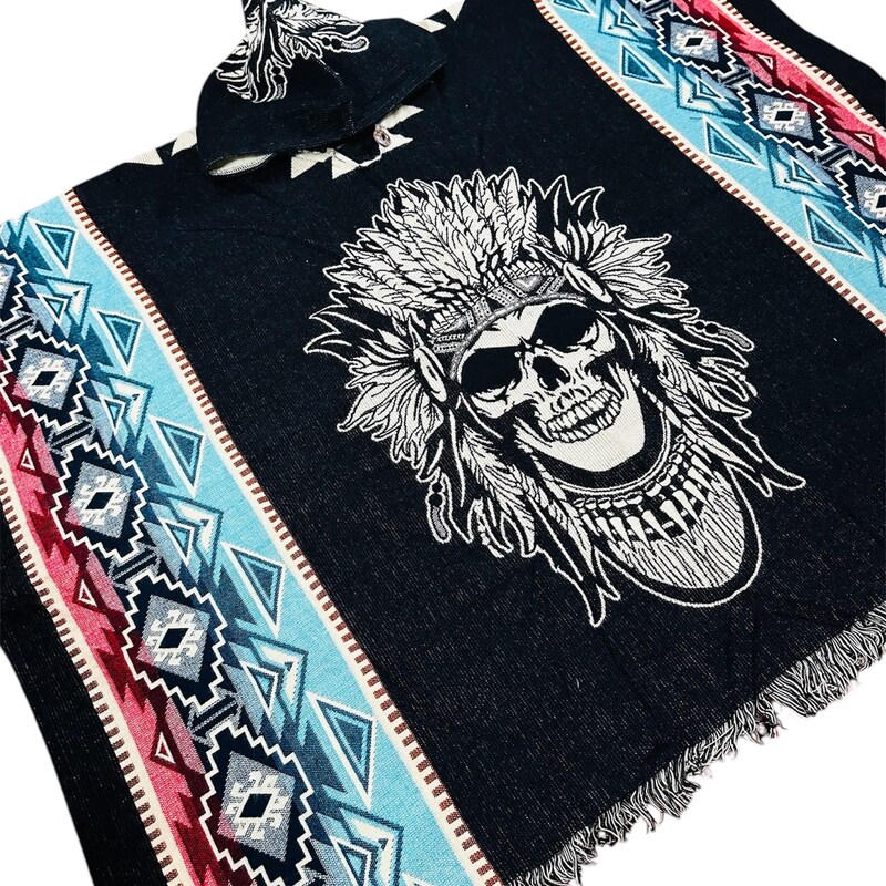 Range Skulls poncho