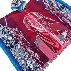 Star Wars Poncho, Darth Vader poncho, Skywalker star wars poncho, Alpaca Poncho, star wars cape, Unisex star wars poncho, Handcrafted Gift
