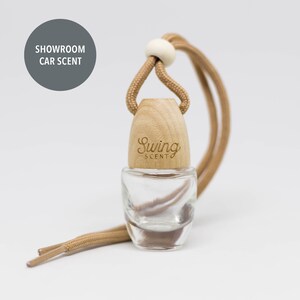 Swing Scent SHOWROOM CAR SCENT Air Freshener, Hanging Diffuser For Car or Small Space New