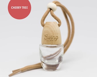 Swing Scent CHERRY TREE Air Freshener, Hanging Diffuser For Car or Small Space