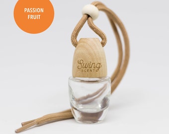 Swing Scent PASSION FRUIT Air Freshener, Hanging Diffuser For Car or Small Space