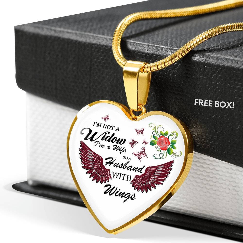 Gift For A WIdow I Am Not A Widow Necklace Jewelry Ideas Etsy