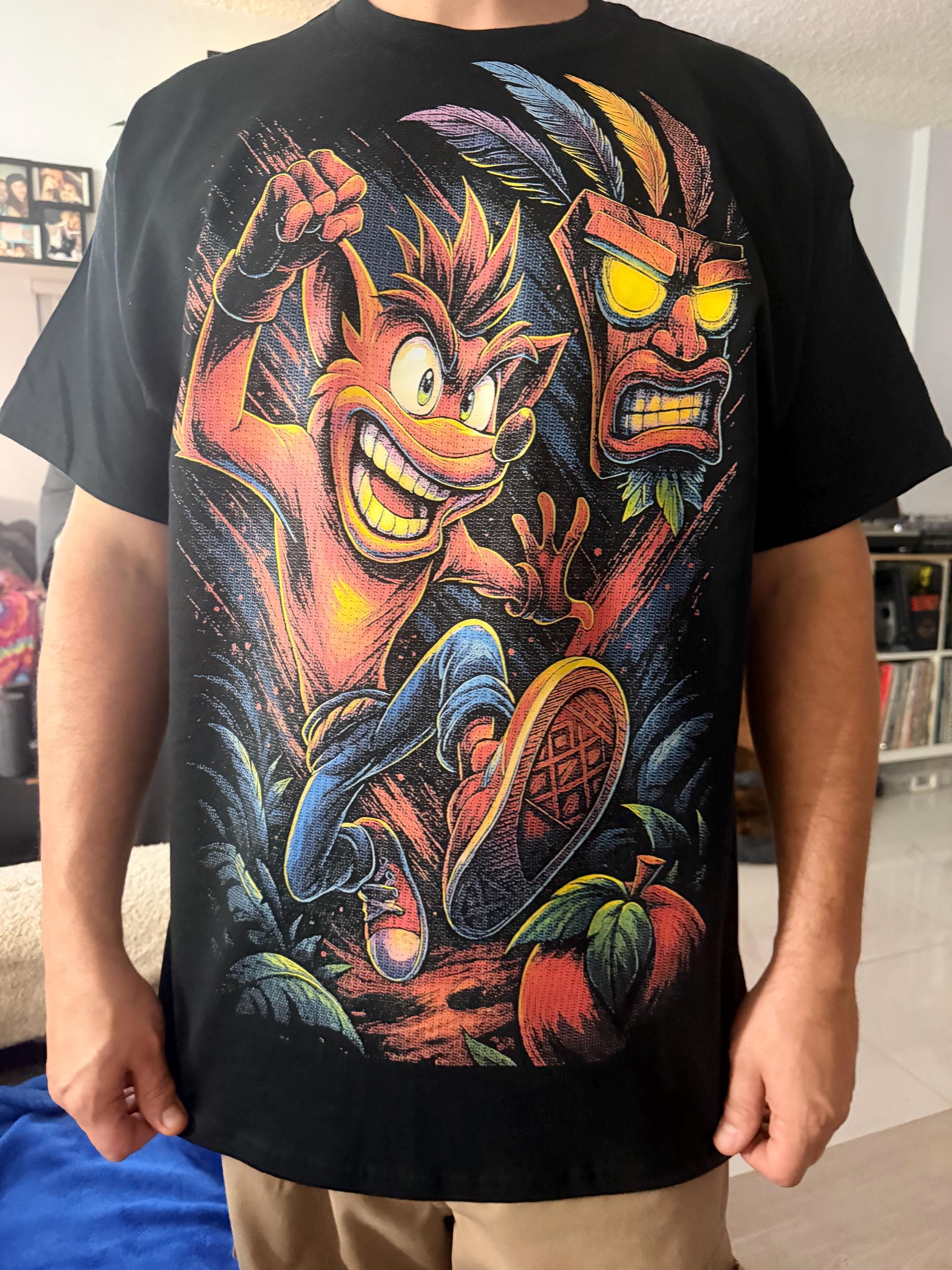 Crash Bandicoot Shirt - Etsy