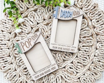Father’s Day Gift, Personalized Photo Frames, Gifts for Grandpa, Uncle Gifts, Custom Photo Magnet, Gift for Dad, Custom Frame, Picture Frame
