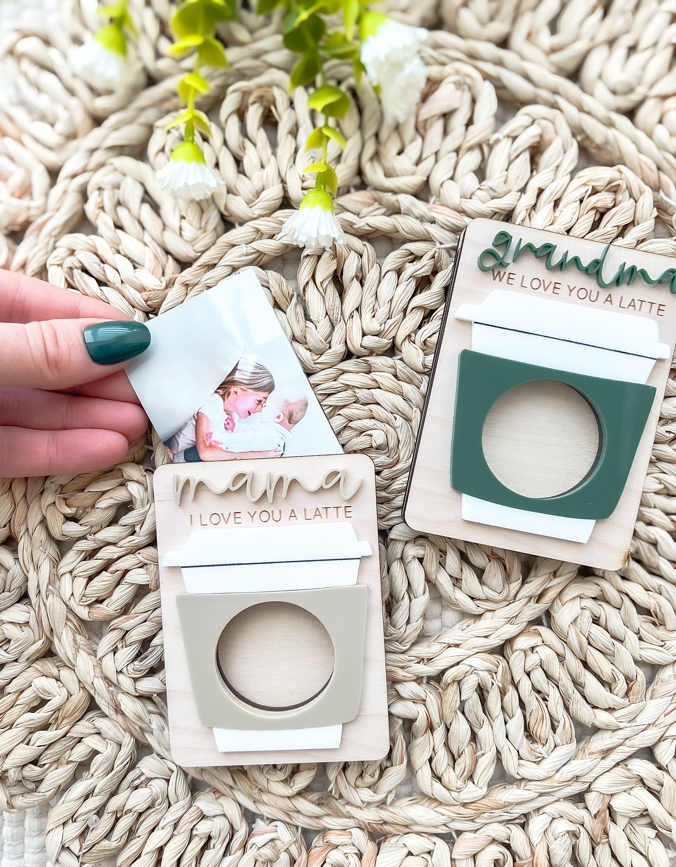 Kühlschrank-Magnet Bilderrahmen Für Hundemütter – Mit Gravur „Best Dog Mom Ever“, Für 5,1cm Fotos