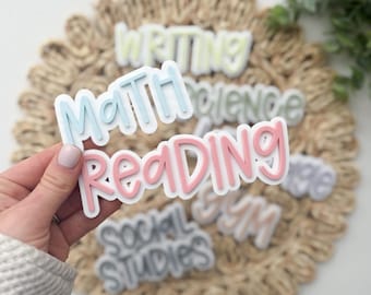 Onderwerpmagneten in de klas, aangepaste whiteboardmagneten, magneten voor dagelijks schema, magneten voor leraren, klasorganisatie, leuk klasdecor