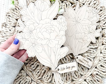 Mother’s Day Gift, Personalized Gift for Mom, Gift for Grandma, Custom Grandma Gift, Mother’s Day Keepsake, Flowers for Mom, Custom Gifts