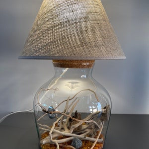 Glass lamp flotsam and jetsam image 1