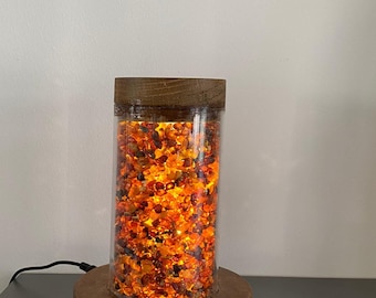 Amber Lamp 1 Handgemaakt
