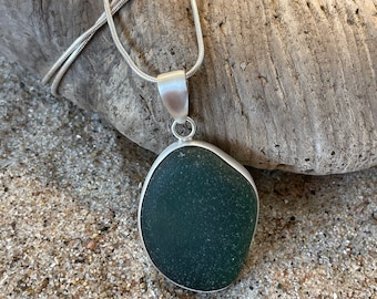 Sea Glass Chain Green