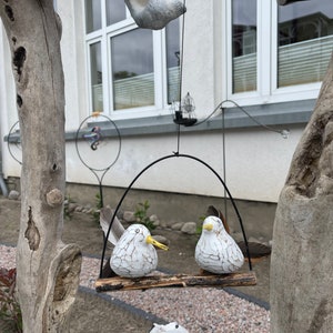 Wind chime seagulls - pair