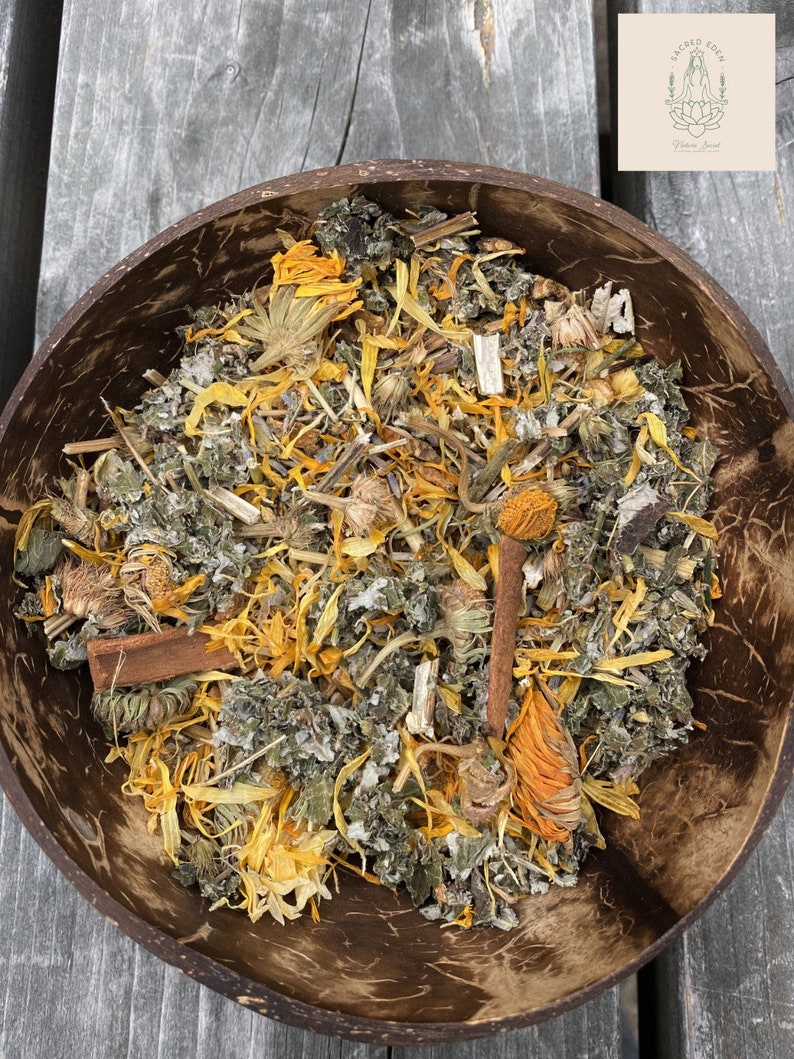 Yoni Steam Relaxing Fallopian Tube Organic Herbal Blend for Etsy