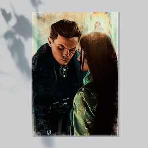 Kaz and Inej Fine Art Print A5 A4 A3 310gsm