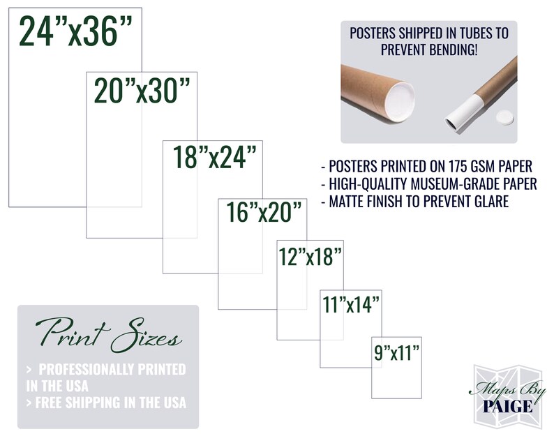 United States Hydrological Map - Il 794xN.3756946005 Enkz 