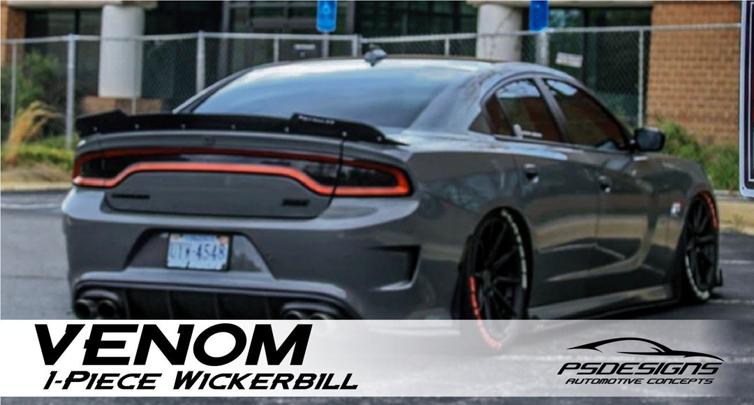 1 Piece 2015 Dodge Charger Rear Wicker Bill Wickerbill - Etsy
