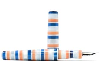 The 'Linus' 2 Langley Loft Bespoke Fountain Pen - Bock or JoWo #6 Nib, Gift Box