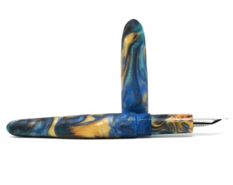 Golden Ocean 5 Winchester XL Matte Loft Bespoke Fountain Pen JoWo/Bock #6