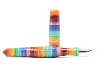Jelly Bean Glenwood Loft Bespoke Fountain Pen - Bock or JoWo #6 Nib, Gift Box