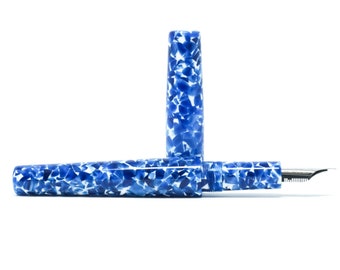 Erinoid Bora Bora Langley Loft Bespoke Fountain Pen - Bock or JoWo #6 Nib, Gift Box