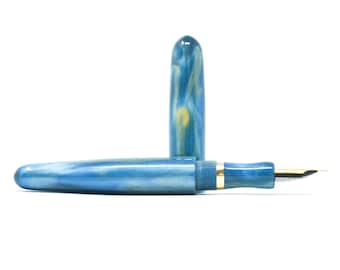 Sternennacht 3 Canterbury Loft Maß Füllfederhalter - Bock oder JoWo #6 Nib, Geschenkbox