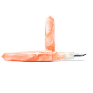 Rock Salt Spreadbury Loft op maat gemaakte vulpen - Bock of JoWo #6 penpunt, geschenkdoos