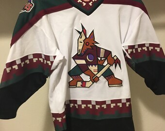 arizona coyotes throwback jersey for sale