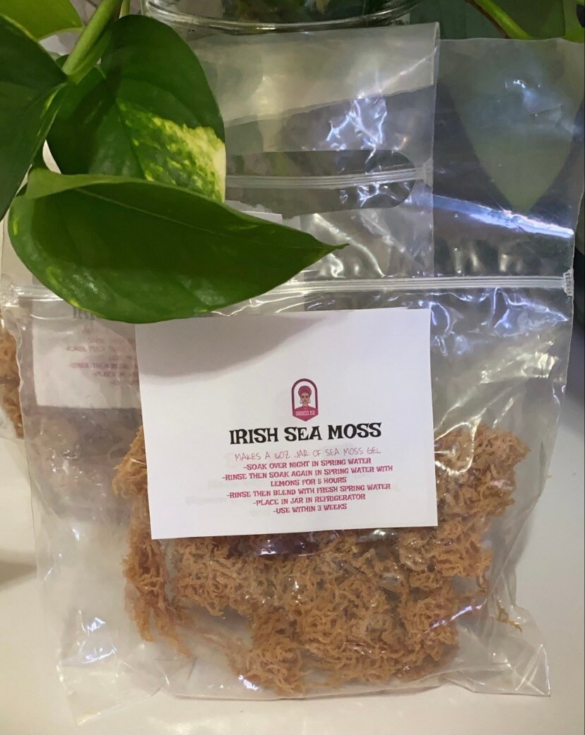 Organic Wild Harvested Sea Moss Etsy
