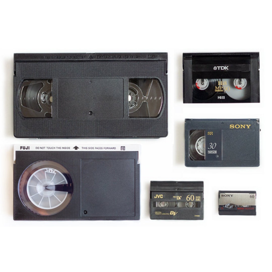 Video Tape Transfer to Digital File VHS VHSC Betamax Etsy