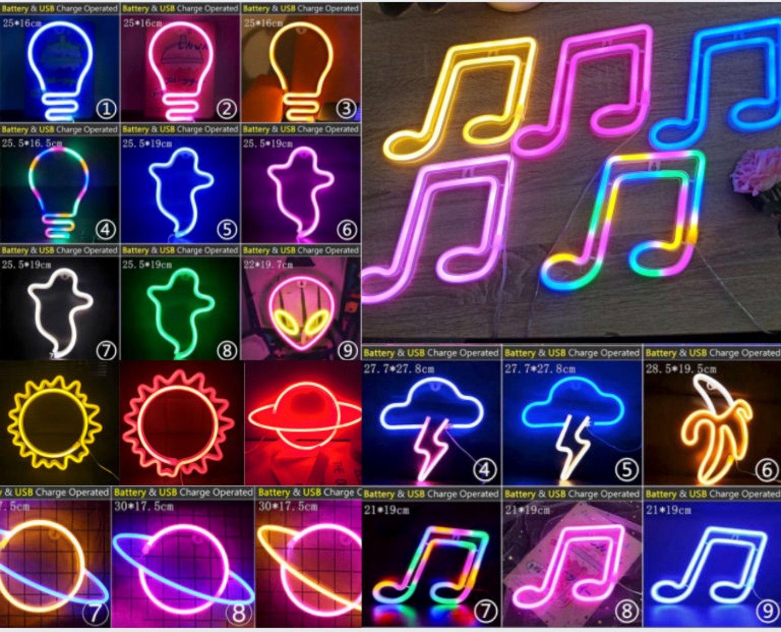 NEW Neon Signs led sign neon butterfly Among Us unicorn Etsy