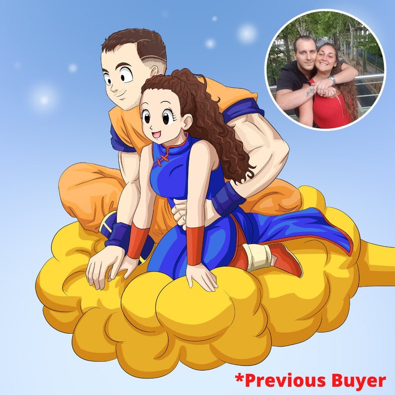 Custom Dragon Ball Z Dragon Ball Z Anime Gifts For Him Goku Etsy