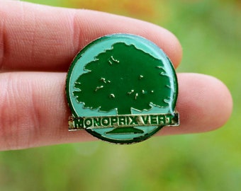 Pin's - Vintage • Pine trees. Fauna and flora. Nature. Resin pin Natural pin