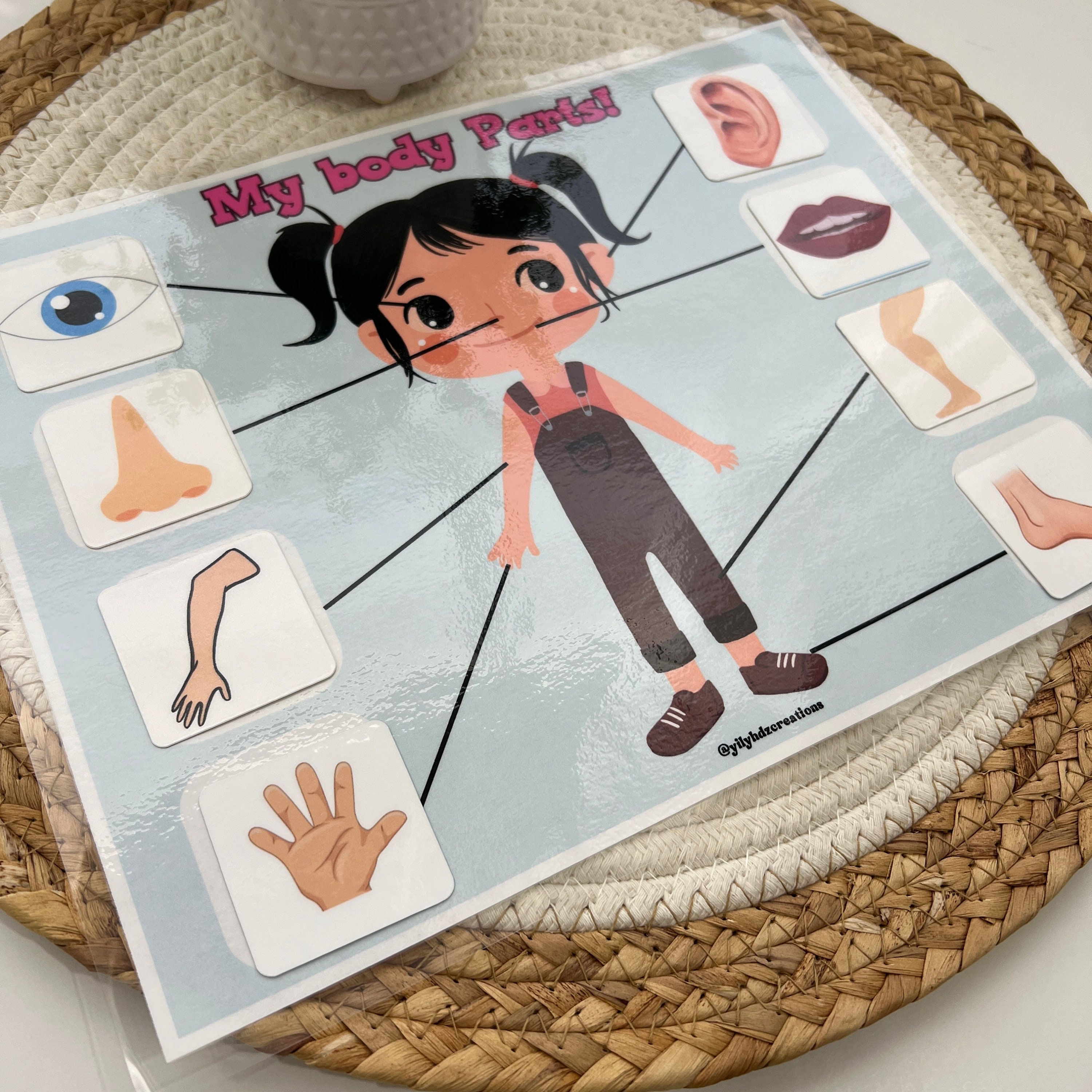Body Parts Matching Activity - Body Parts Matching Activity Printable ...