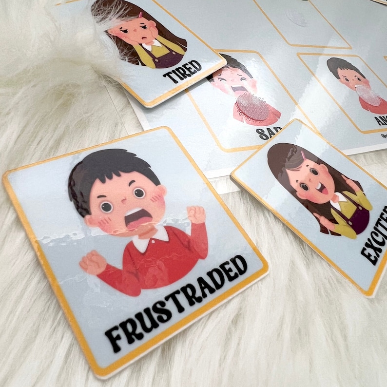 Emotion Faces Emotion Faces Printables Kids Feelings - Etsy