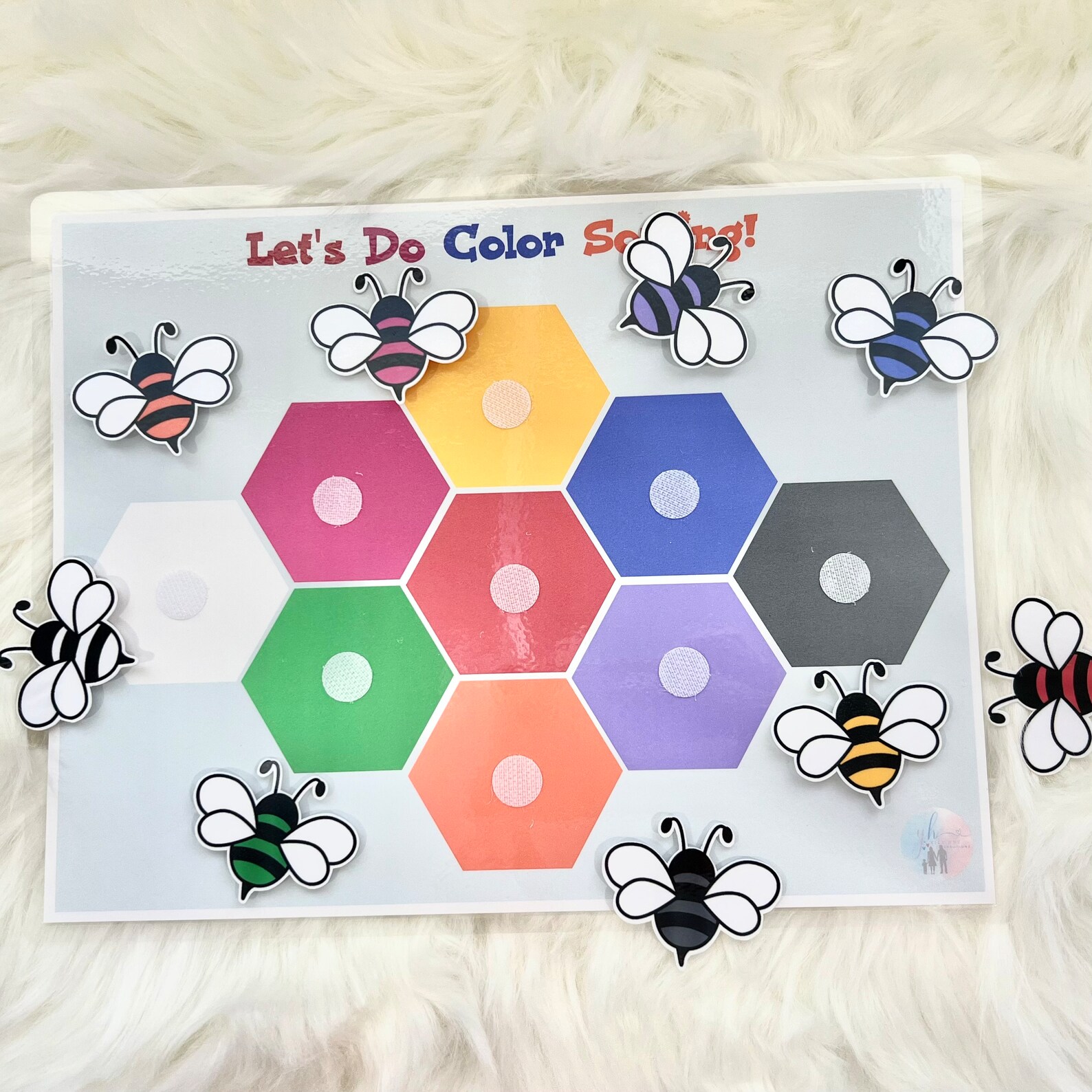 Colored Sorting Stickers Color Sorting - Color Sorting Prints - Color Sorting Toys - Color ...