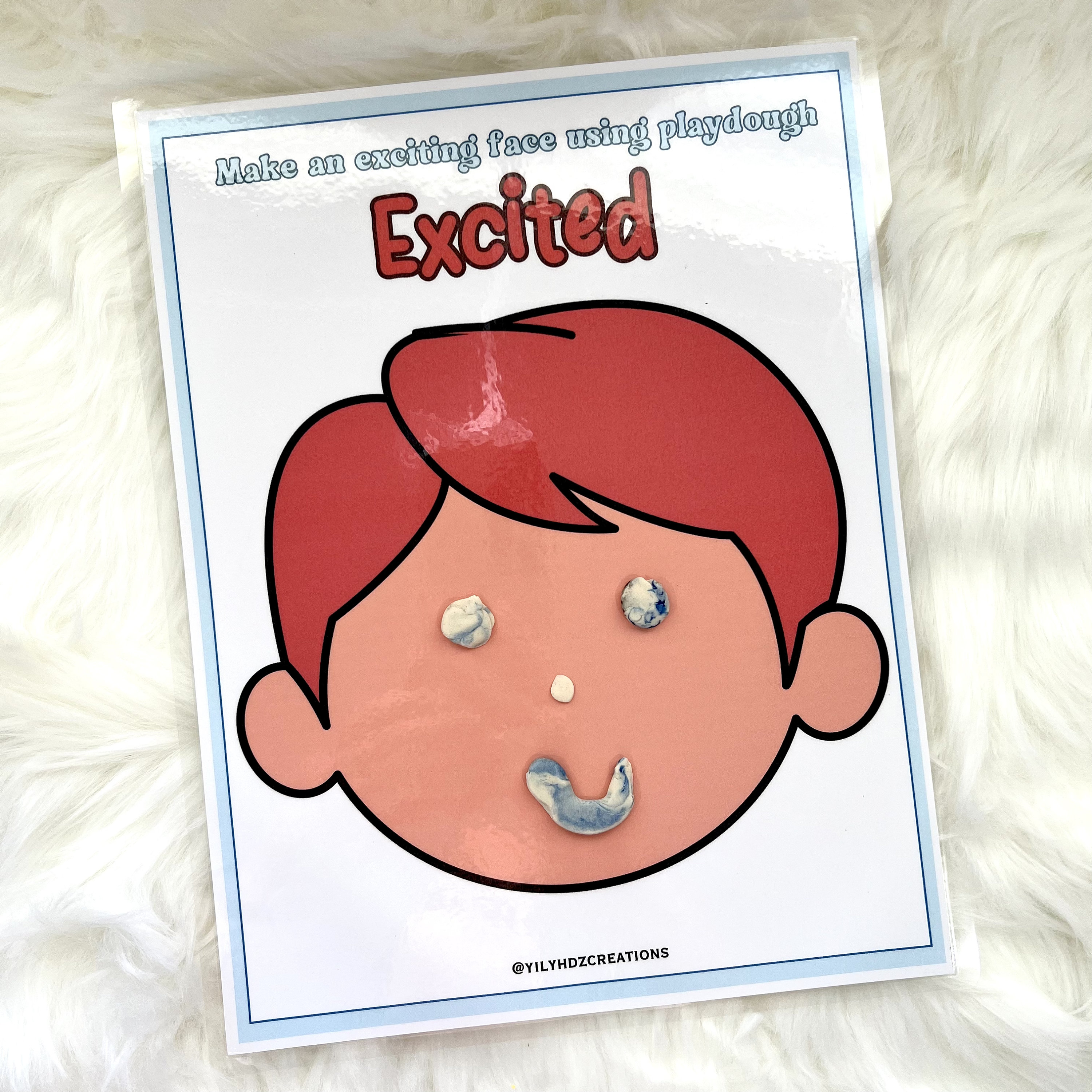 Printable Playdough Activity Playdough Mats Playdough Activity Face ...