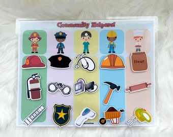 Community Helpers Preschool, Jobs and Occupations Worksheets, Professions Printable Activity, Community Helpers Sort Printable Activity