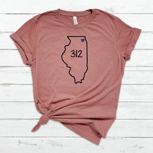 Sweet Home Chicago | Chicago 312 | Chicago, Illinois | Chicago Shirt | Ladies Chicago Shirt | 312 | Chicago Style | Chicago 312 Area Code