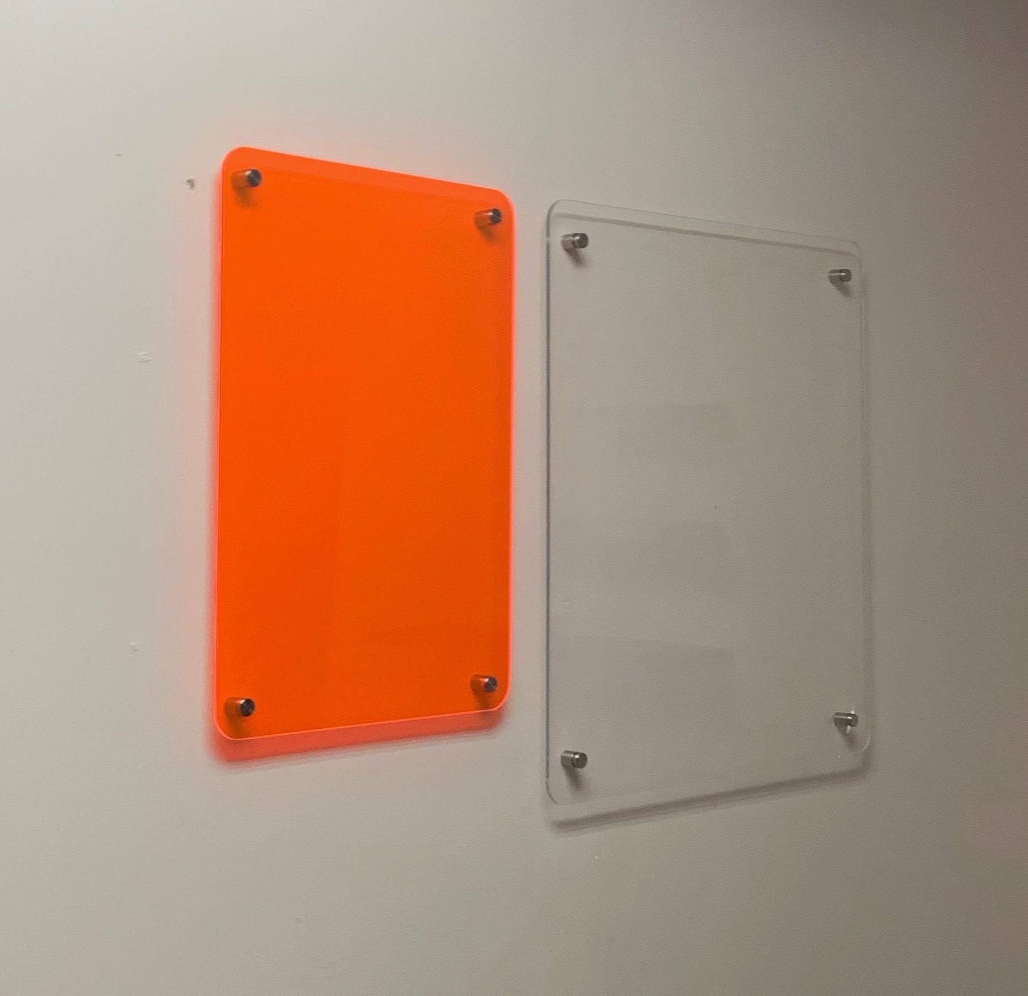 Acrylic Dry Erase Board Etsy