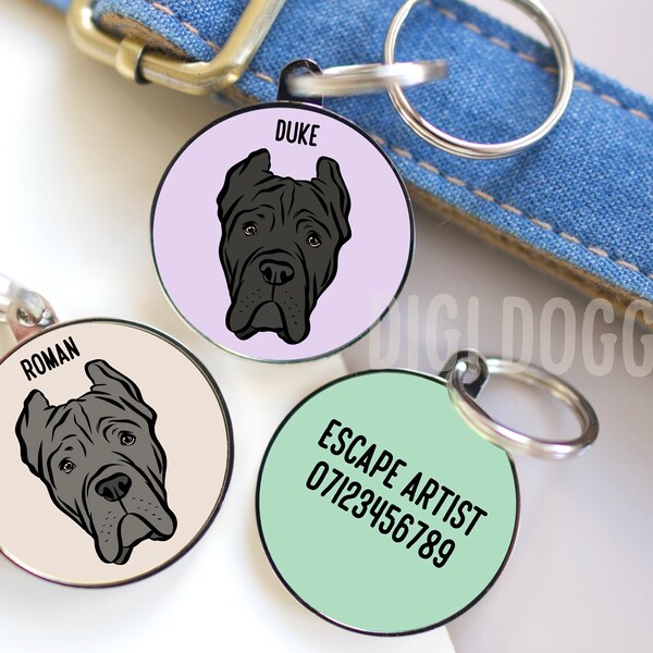 Cane Corso Collar Etsy