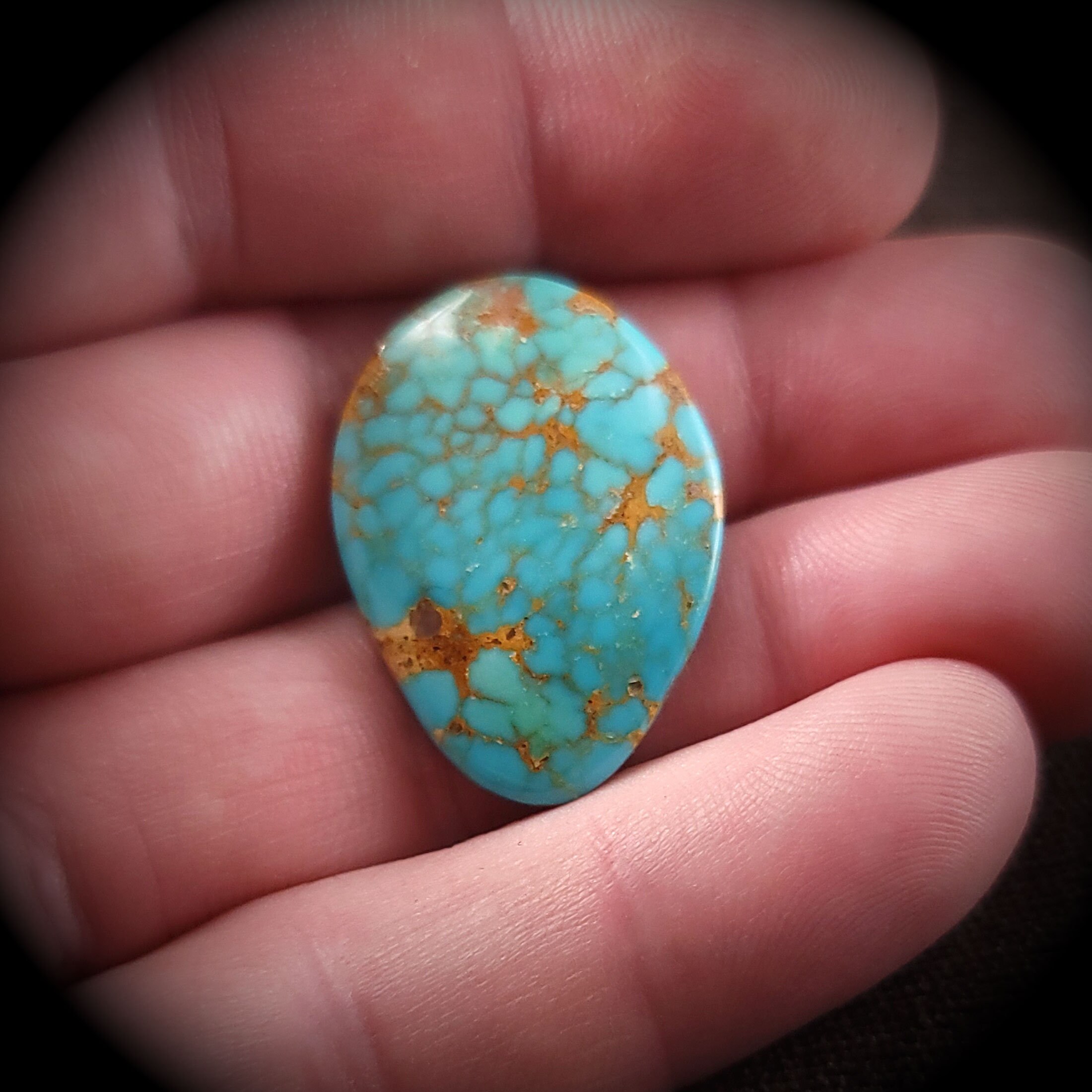 Turquoise Mountain Turquoise. Gem Grade Old Stock Turquoise Etsy