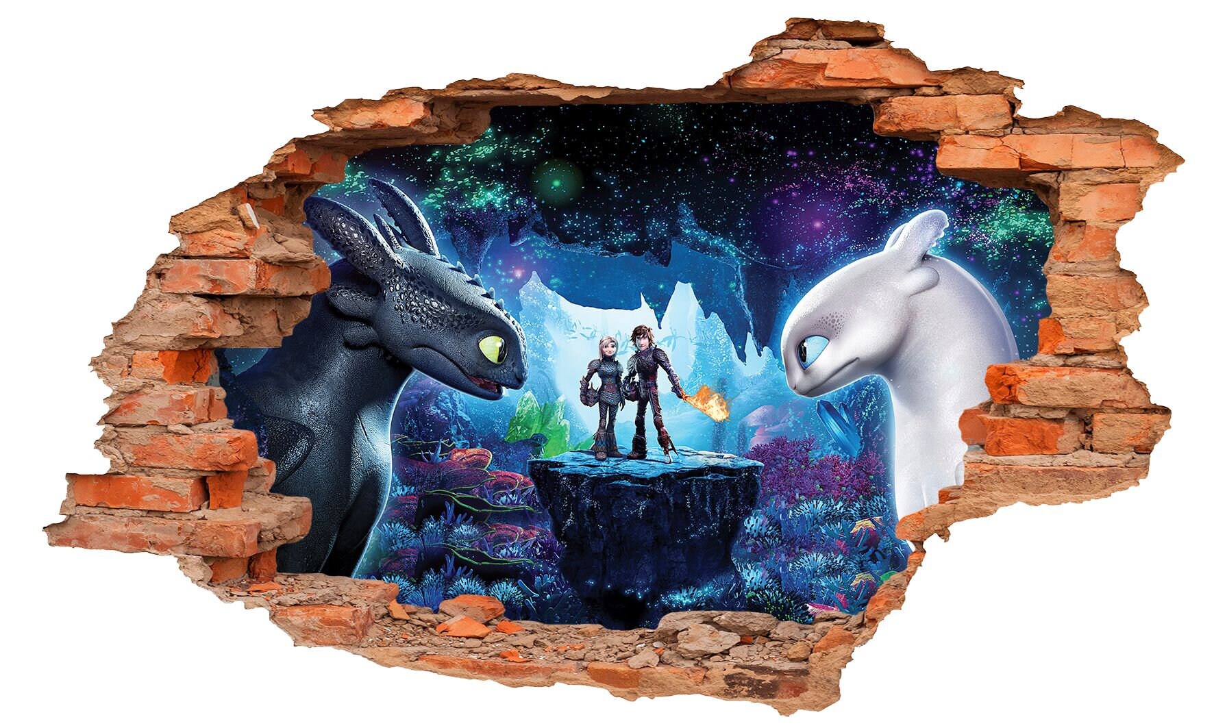 How To Train Your Dragon Wall Sticker Wall Decal Wall Decor Etsy