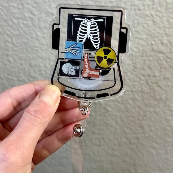 Xray shaker badge reel