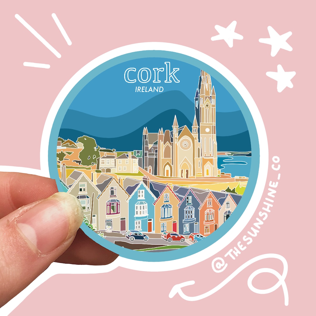 County Cork Sticker Irish Sticker Collection Ireland - Etsy