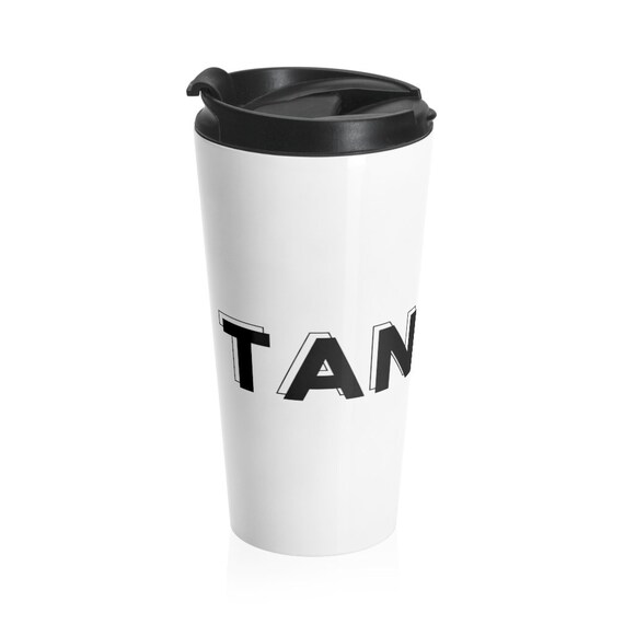 Stainless Steel Travel Mug - 421- summer fun, gift idea, vacation, holidays, travel, beach