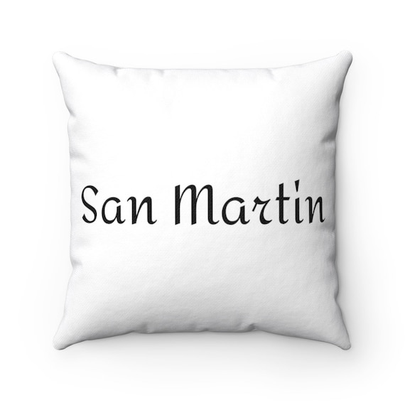 Spun Polyester Square Pillow - 107- for SouthCounty, Morgan Hill, Gilroy, San Jose, San Martin, San Jose, Bay Area